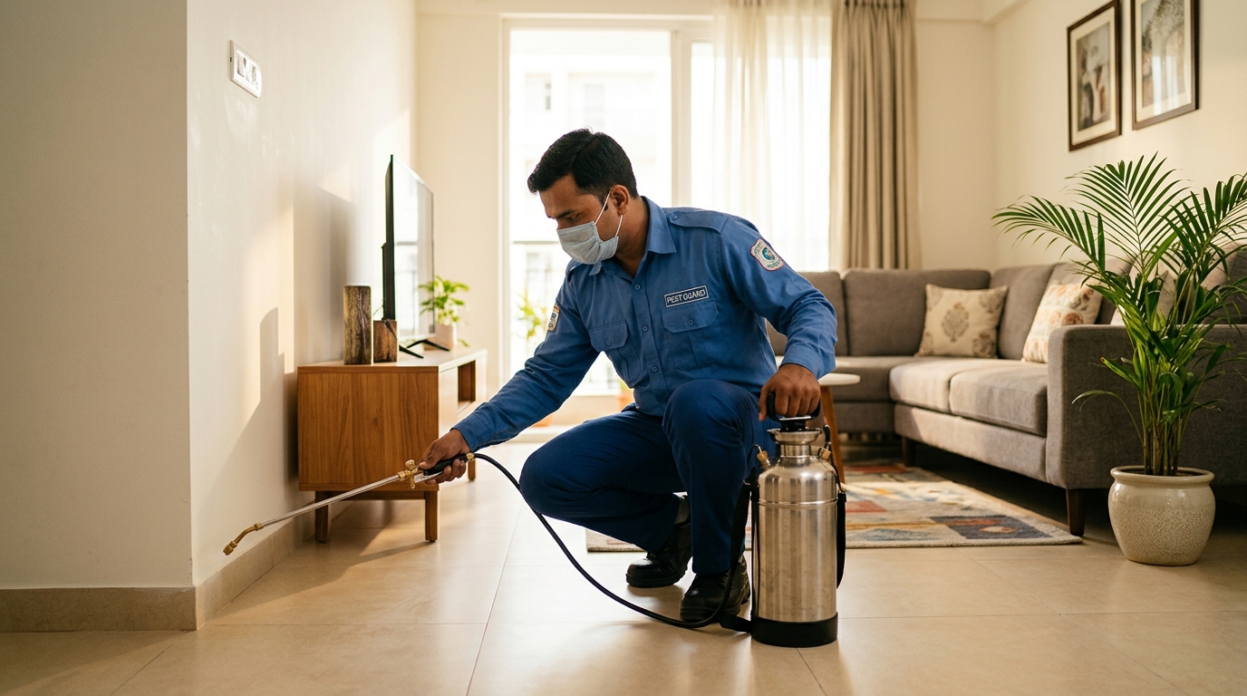 Pest control technician